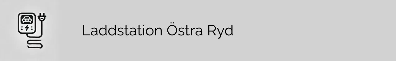 Laddstation Östra Ryd